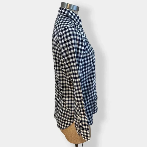 J Crew Classic Fit Boy Shirt in Gingham 0 - Picture 2 of 5